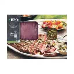 Woolworths Woolworths BBQ Beef Flank with Chimichurri Drizzle offer