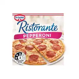 Woolworths Dr. Oetker Ristorante Pizza – Excludes Dr. Oetker Gluten Free Pizza 370g offer