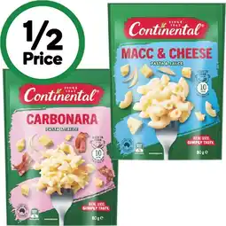 Woolworths Continental Pasta & Sauce Side Dish offer