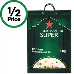 Woolworths Alishaan Super Basmati Rice offer