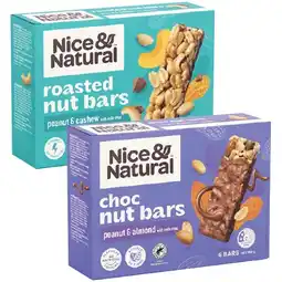 Woolworths Nice & Natural Nut Bars offer