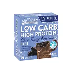 Woolworths Mayver’s Low Carb High Protein Bars offer