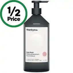 Woolworths Thankyou Body Wash offer