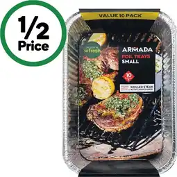 Woolworths Armada Foil Trays Small offer