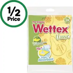 Woolworths Wettex Cloth Super Absorbent offer