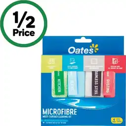 Woolworths Oates Microfibre Cloth Multi-Surface offer