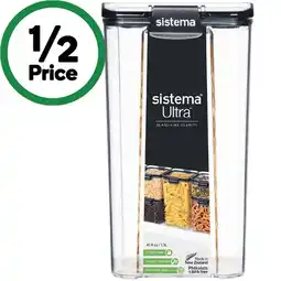 Woolworths Sistema Ultra Tritan Container offer