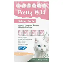 Woolworths Pretty Wild Creamy Purée Cat Treats offer