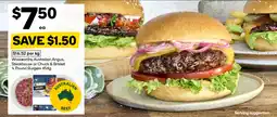 Woolworths Woolworths australian angus, steakhouse or chuck & brisket offer