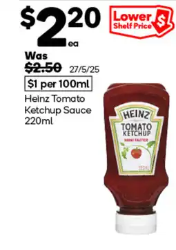Woolworths Heinz tomato ketchup sauce offer