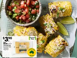 Woolworths Australian corn cobbettes offer