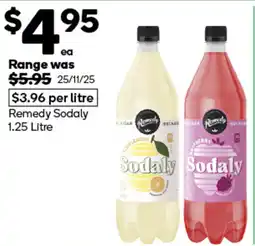 Woolworths Remedy Sodaly offer