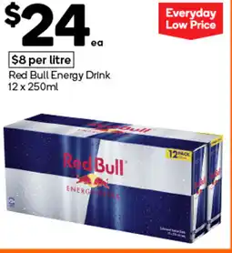 Woolworths Red Bull Energy Drink offer