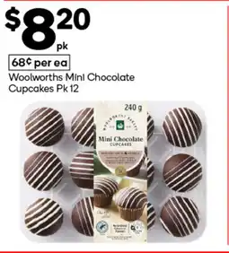 Woolworths Woolworths mini chocolate cupcakes offer