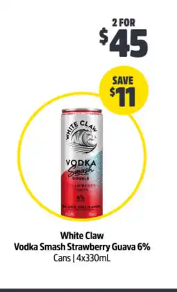 Woolworths Vodka Smash Strawberry Guava offer