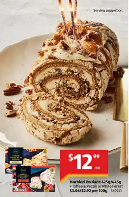 ALDI Marbled roulade offer