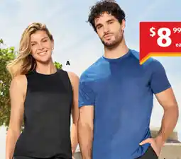 ALDI Adult's Fitness Tops offer
