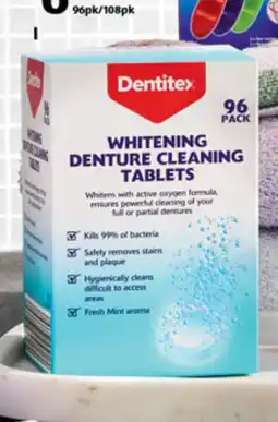 ALDI Denture cleaning tablets – whitening or regular offer