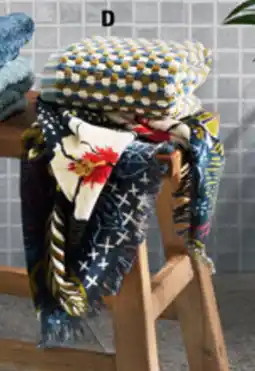 ALDI Designer accent australian cotton hand towel offer