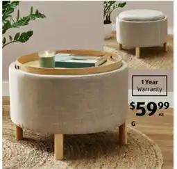 ALDI Reversible Foot Stool offer