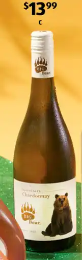 ALDI Big Bear Californian Chardonnay 2023 offer