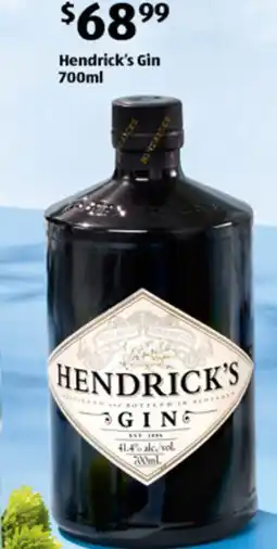 ALDI Hendrick's Gin offer