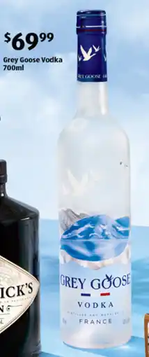 ALDI Grey goose vodka offer