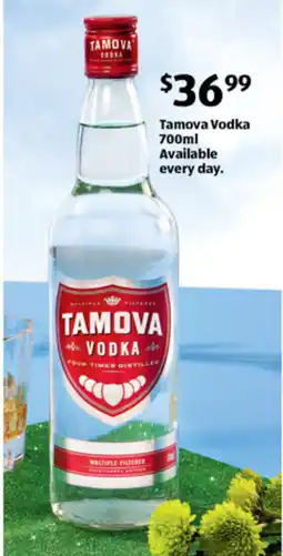 ALDI Tamova vodka offer