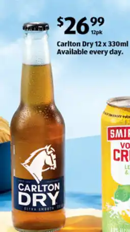 ALDI Carlton dry offer