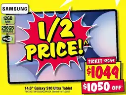 JB Hi-Fi Samsung galaxy s10 ultra tablet offer