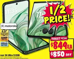 JB Hi-Fi Motorola razr 50 Ultra offer