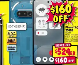 JB Hi-Fi Nothing (r) phone (3a) offer