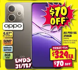 JB Hi-Fi Oppo a5 pro offer
