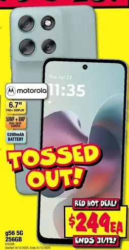 JB Hi-Fi Motorola g56 5g offer