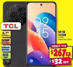 JB Hi-Fi Tcl 60 se offer