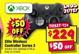 JB Hi-Fi Xbox elite wireless controller series 2 offer