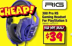 JB Hi-Fi Rig 300 pro hs gaming headset for playstation 5 offer
