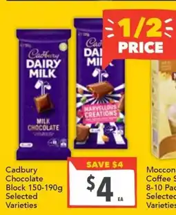Supa Valu Cadbury Block chocolate offer