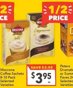 Supa Valu MOCCONA Coffee Sachets offer