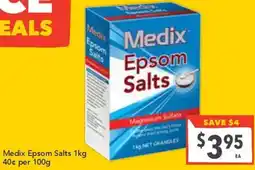 Supa Valu Medix epsom salts offer