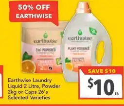 Supa Valu Earthwise Laundry Liquid offer