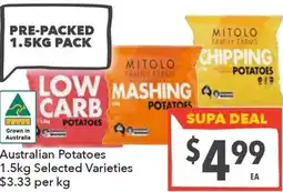 Supa Valu Australian potatoes offer