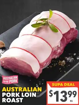 Supa Valu Australian pork roast offer