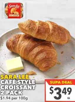 Supa Valu Sara lee café style croissant offer