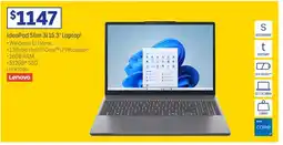 Officeworks IdeaPad Slim 3i Laptop offer