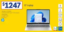 Officeworks 15" Laptop offer