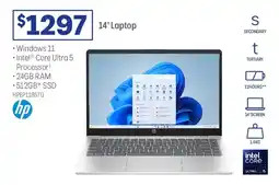 Officeworks 14" Laptop offer