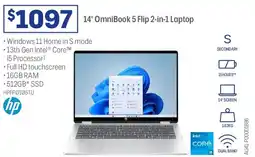 Officeworks OmniBook 5 Flip Laptop offer