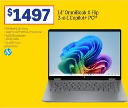 Officeworks OmniBook X Flip Copilot+ PC†# offer