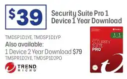 Officeworks Security Suite Pro 1 Device 1 Year Download offer